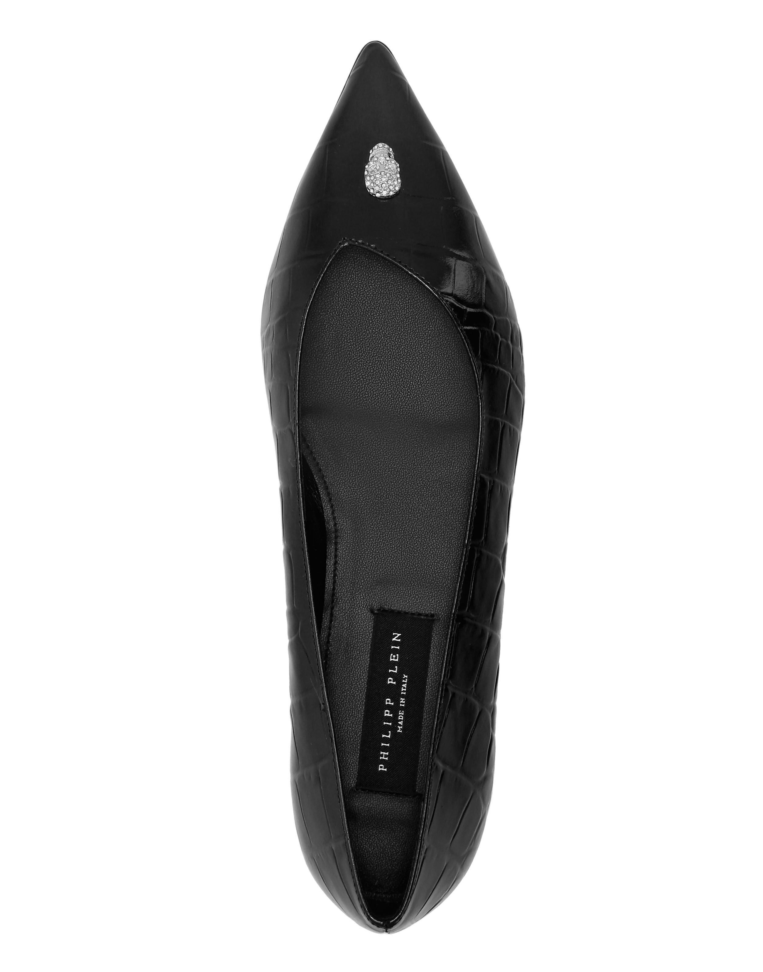 Pantofole Ballerina Asimmetriche Skull