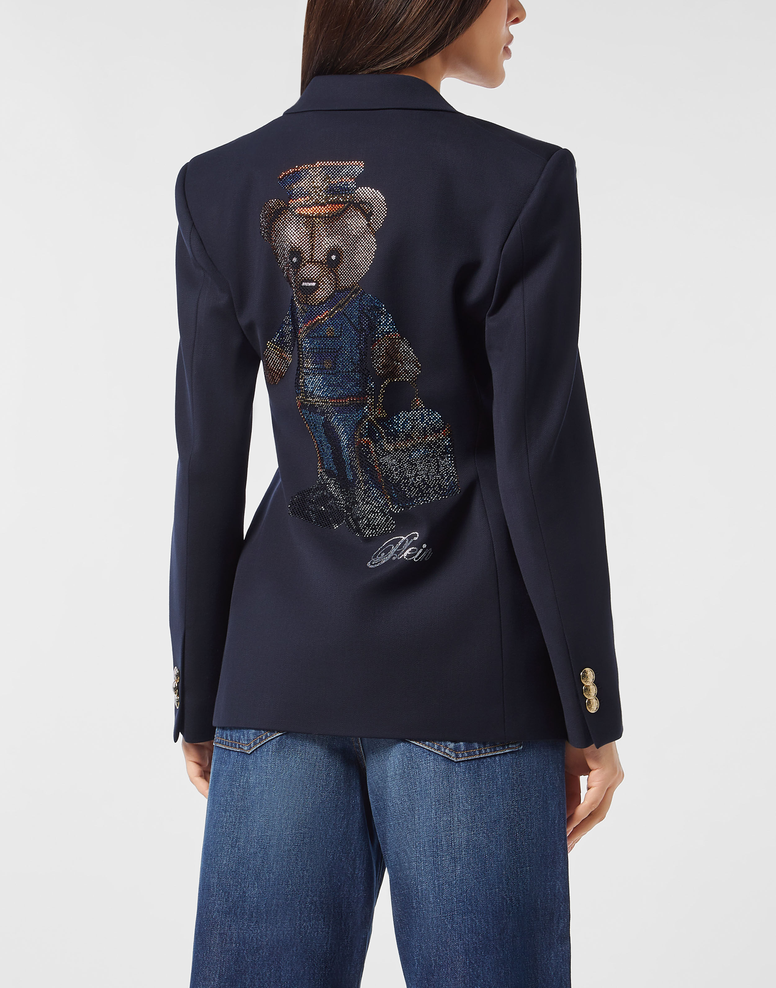 Blazer doppio petto Marine Fit Teddy
