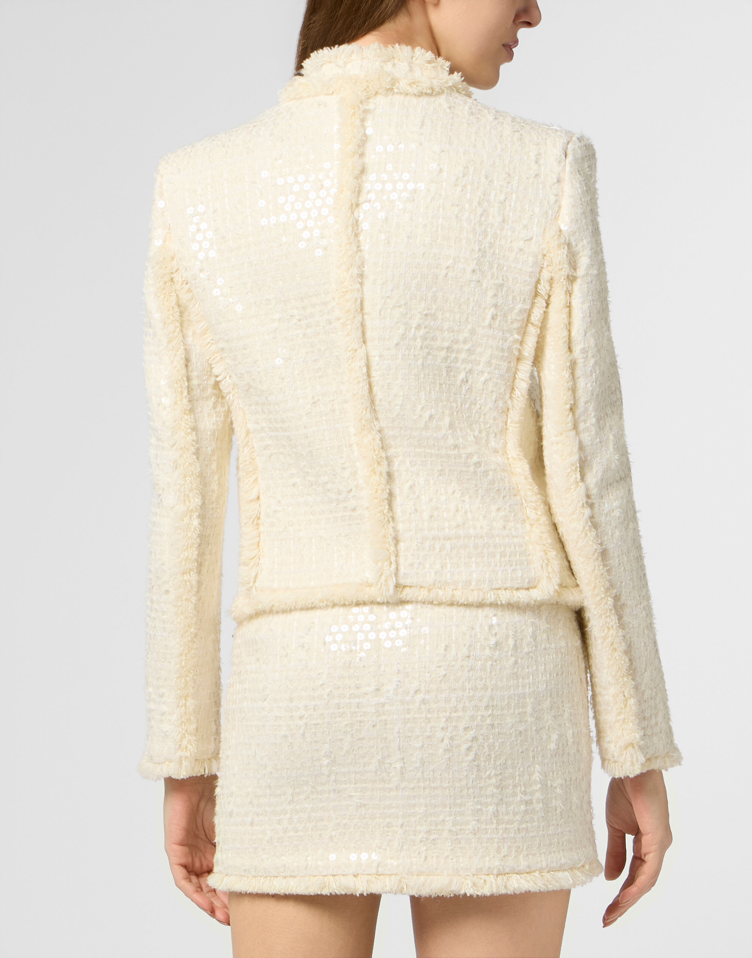 Bolero in Tweed con Paillettes