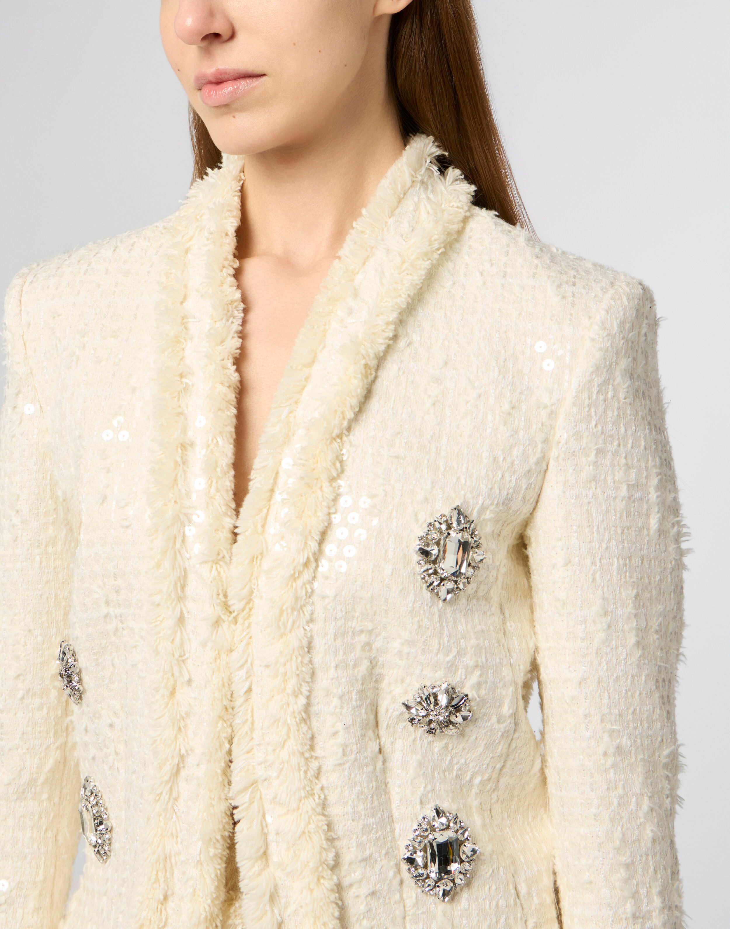 Bolero in Tweed con Paillettes