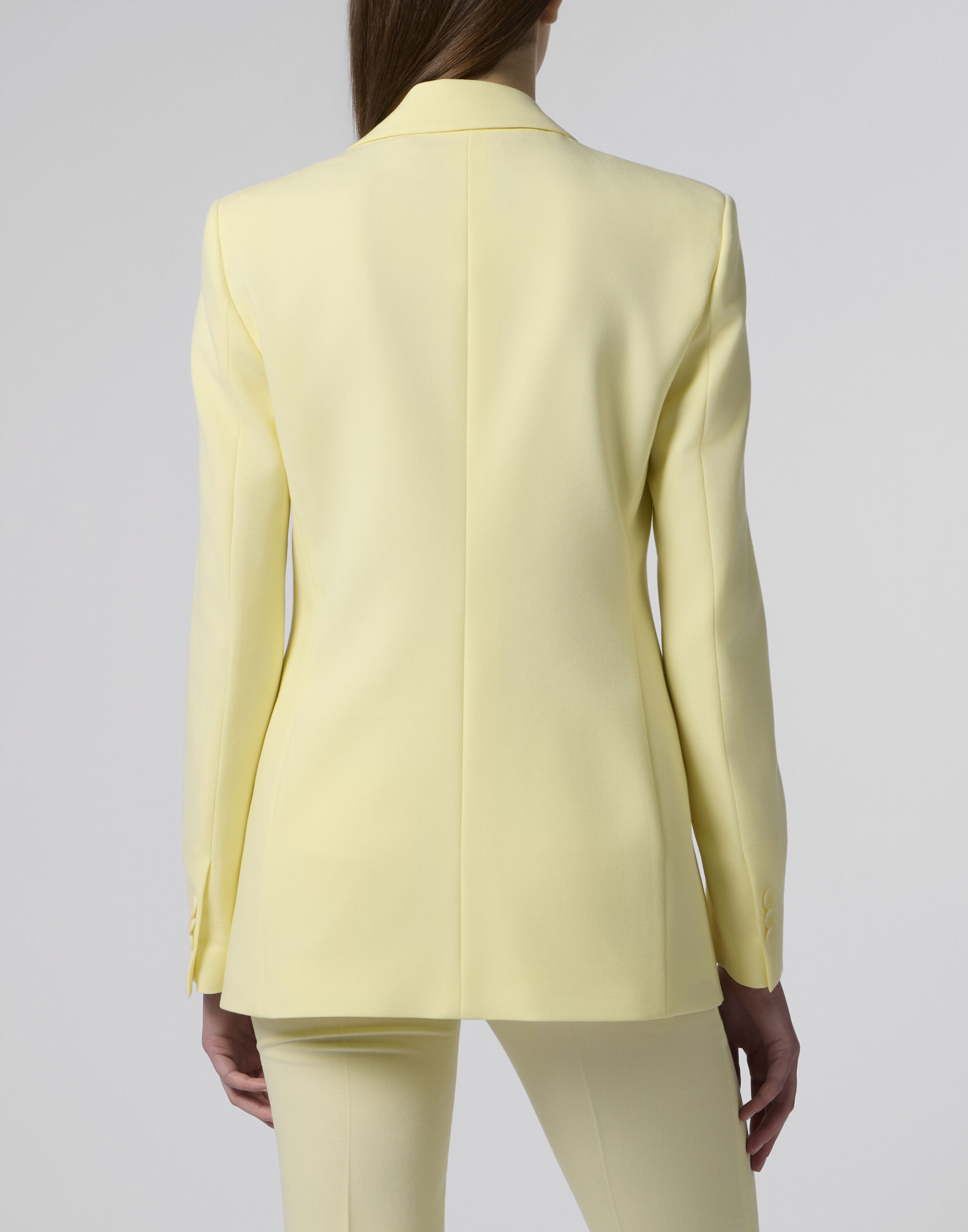 Blazer in Lana con Chiusura Singola